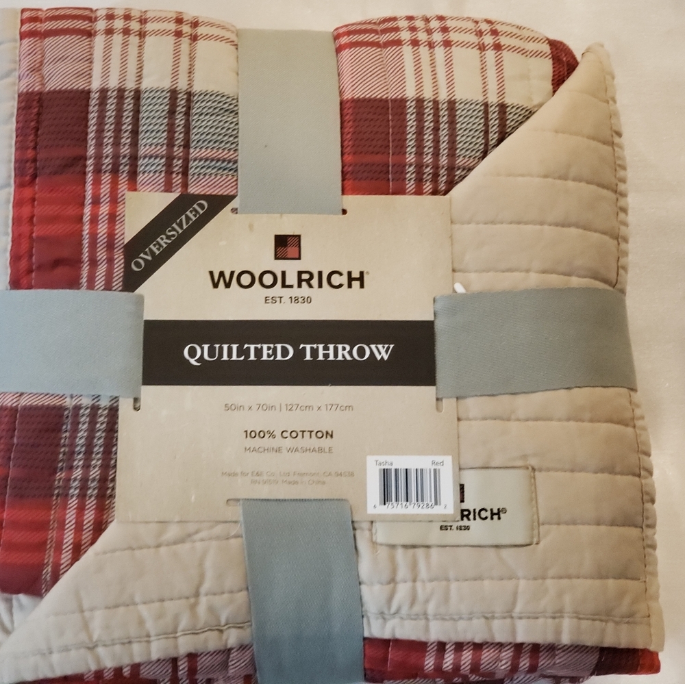 Woolrich Quilted Throw